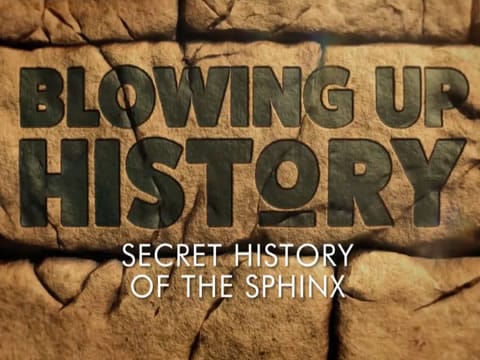 imagen Desmontando La Historia: La Historia Secreta De La Esfinge